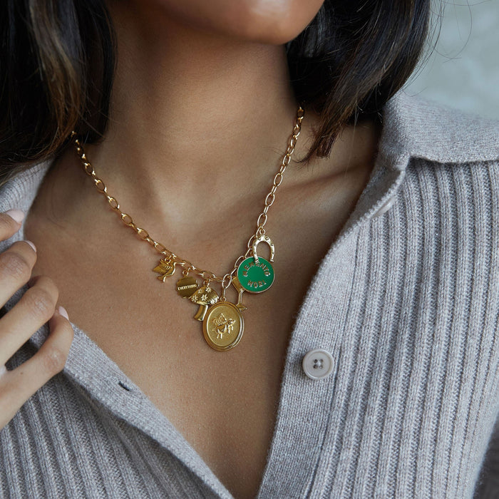 shroomy charm necklace