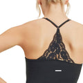 Floral Lace Accent Cami Crop Top by Mono B - Small - Done