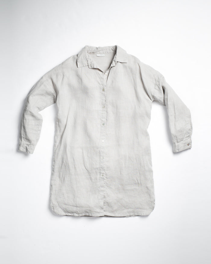 Fog Linen Katie Long Shirt Fog