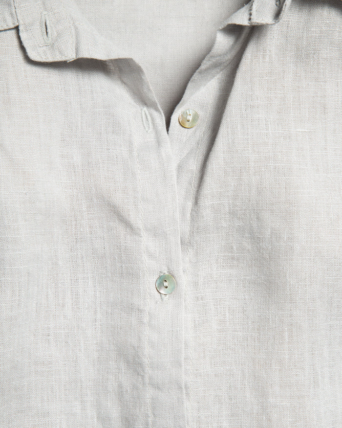 Fog Linen Katie Long Shirt Fog