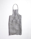 Fog Linen Wide Stripe Work Apron