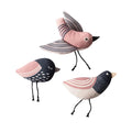 Fringe Under My Wings 3pc Mini Canvas Cat Toy Set