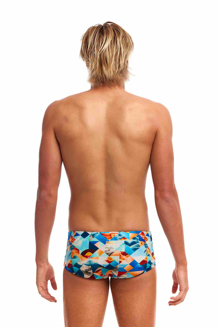 Funky Trunks Mens Classic Trunks - Smashed Wave