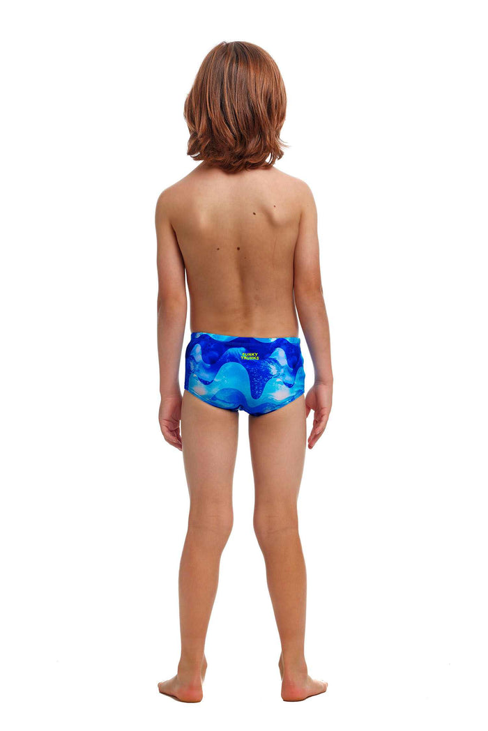Funky Trunks Toddler Boys Printed Trunks - Dive In
