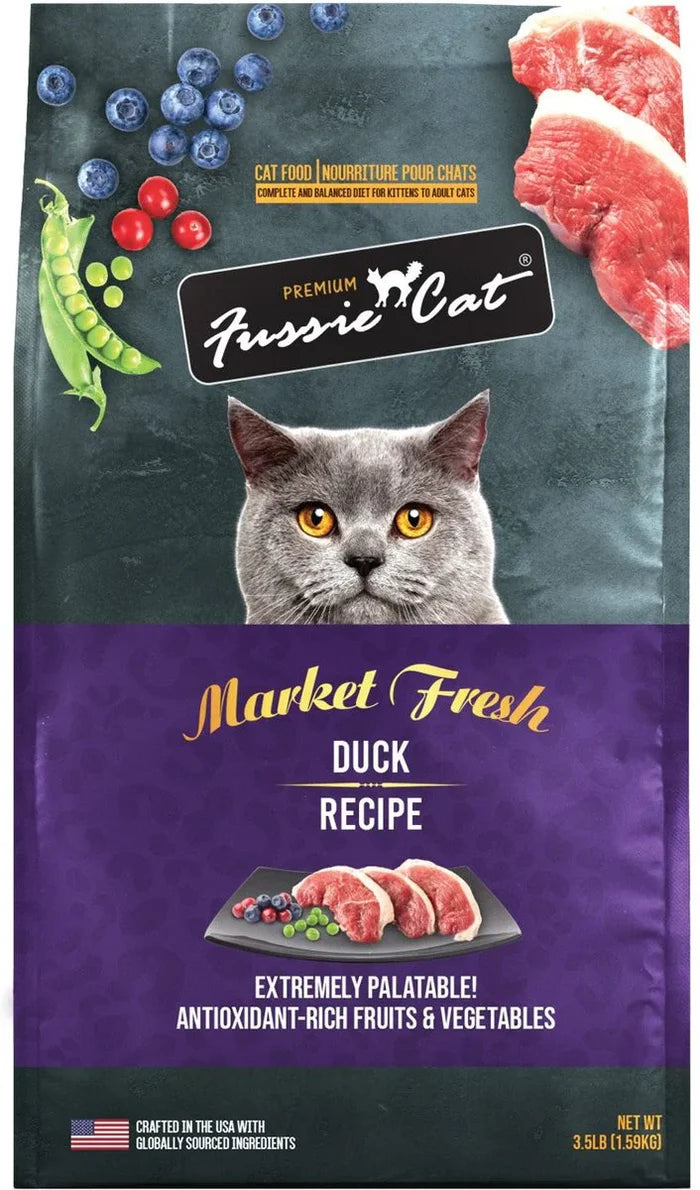 Fussie Cat Market Fresh Duck - 3.5lb