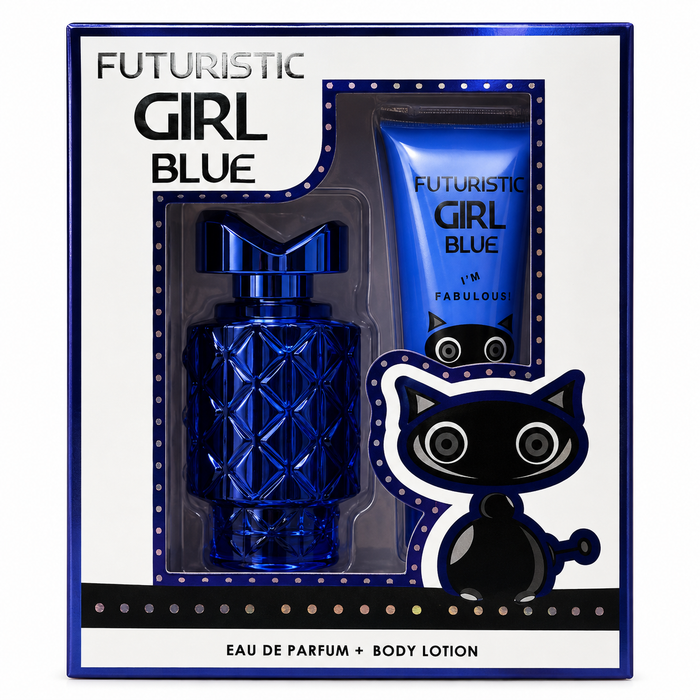 FUTURISTIC GIRL BLUE SET CADOU – EAU DE PARFUM + LOȚIUNE DE CORP