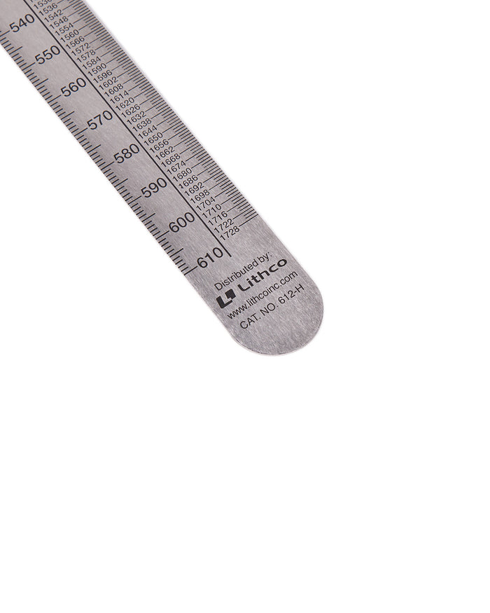 Gaebel Printer's Line Gauge 24"