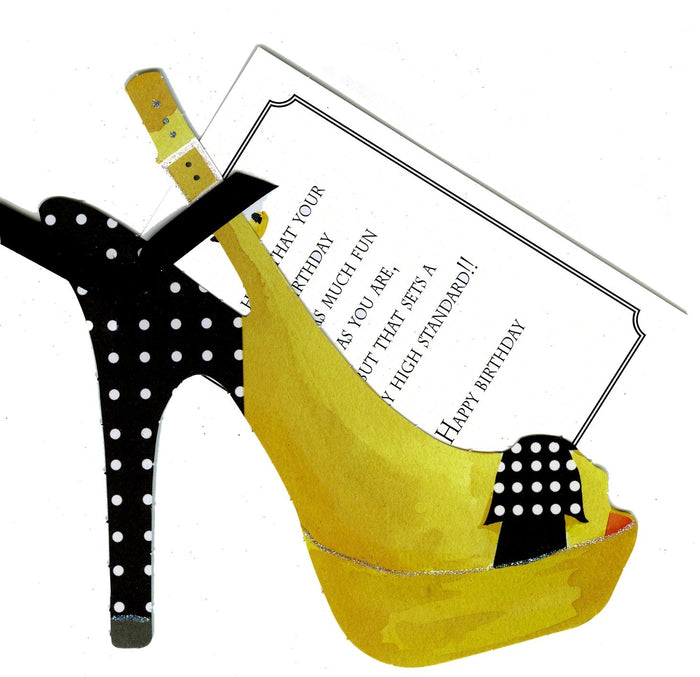 GAW1013W Jimmie Shoe Greeting Card
