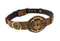 Geared Up Steampunk Gear Leather Choker