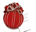 GHW704 Red Ornament with glitter
