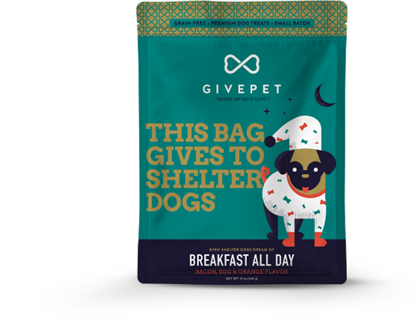 GivePet Breakfast All Day Dog Treats