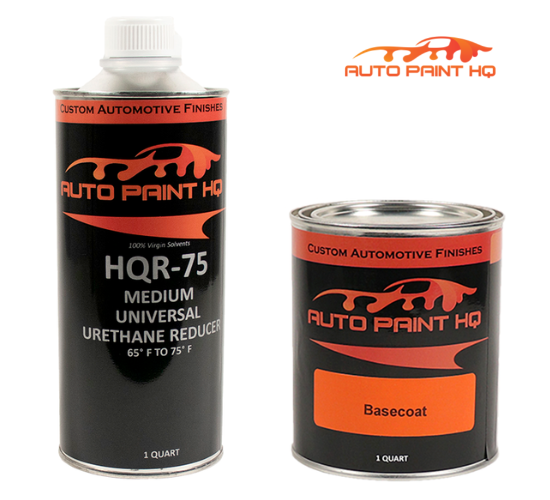 GM WA4147 Mille Miglia Red Basecoat With Reducer Quart (Basecoat Only)