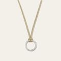 Greek Key Clip with Cord