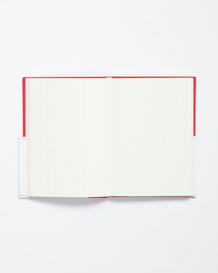 Grids & Guides: A Notebook for Visual Thinkers Red