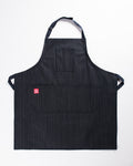 Hand-Eye Kitchen Apron Midnight Twill Stripe