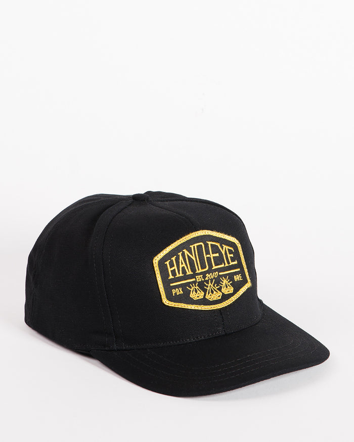 Hand-Eye USA Made Cap Black Duck
