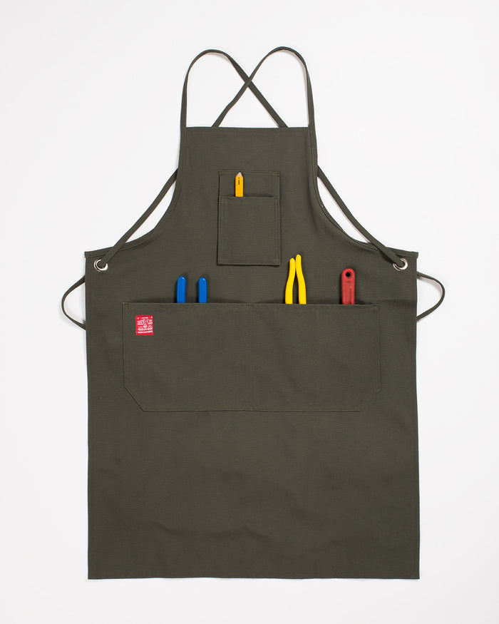 Hand-Eye USA Made Work Apron Olive