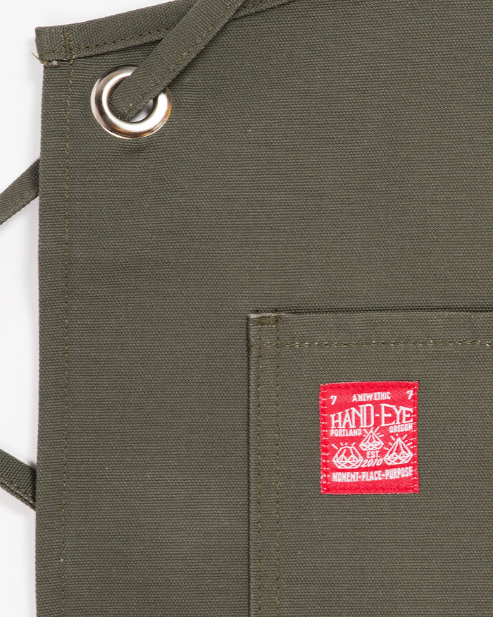 Hand-Eye USA Made Work Apron Olive
