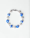 WHYAT hand-painted billiards bracelet blue