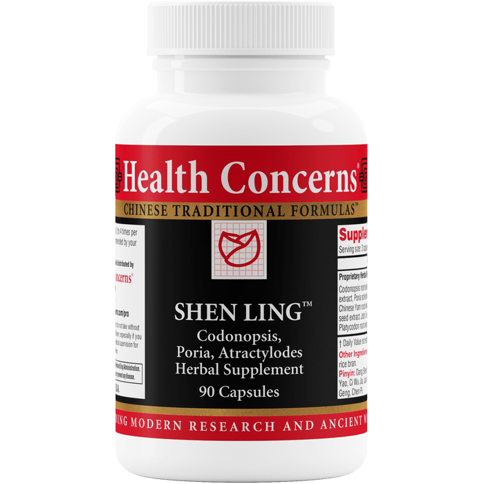 Health Concerns Shen Ling 90 Tablets - The Oasis of Health