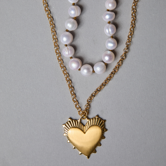 Heart of Gold Charm