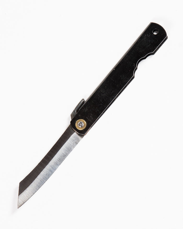 Higonokami Black Folding Knife