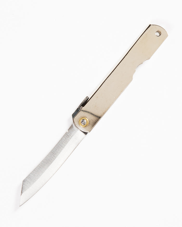 Higonokami Silver Folding Knife
