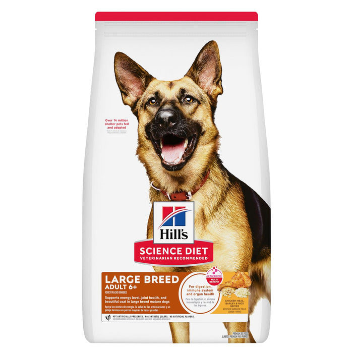 Hill's Science Diet Adult 6+ Large Breed Chicken Meal, Barley & Rice Recipe Dog Food