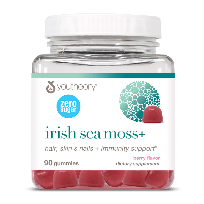 ISWG.00153.BTL Irish Sea Moss Zero Sugar Gummies Product Image - Main Image