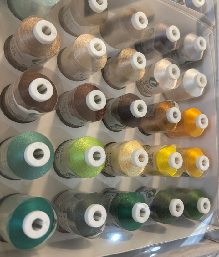 JANOME BEST 50 EMBROIDERY POLY THREAD KIT - 2 LEFT!
