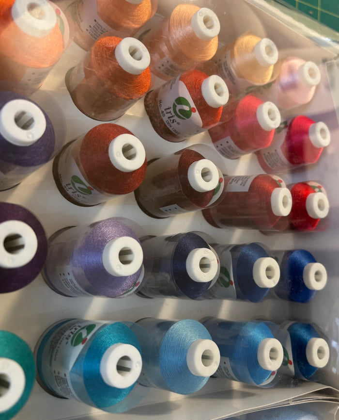 JANOME BEST 50 EMBROIDERY POLY THREAD KIT - 2 LEFT!
