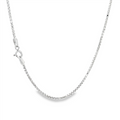 JT ESTATE Sterling Silver 16 Inches Box Chain