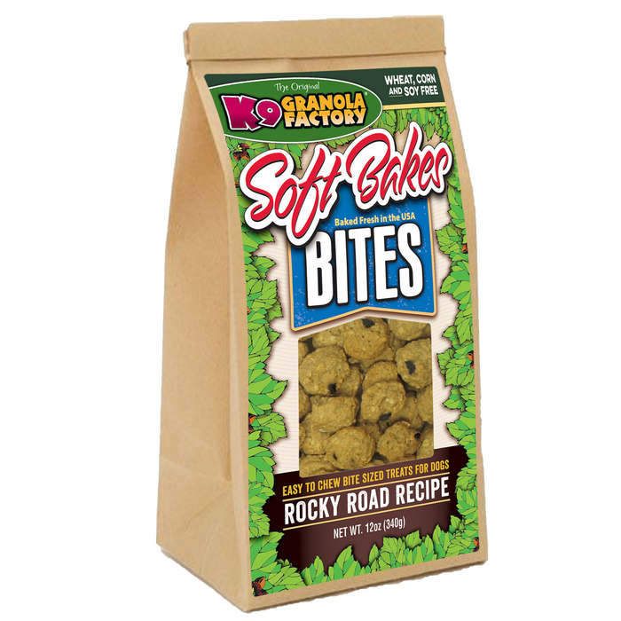 K9 Granola Factory Soft Bakes Bites, Rocky Road Recipe Dog Treats