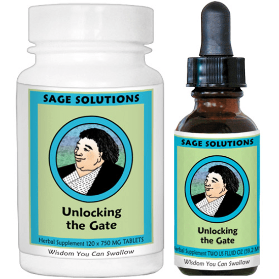 Kan Herb Sage Solutions Unlocking The Gate 120 Tablets - The Oasis of Health