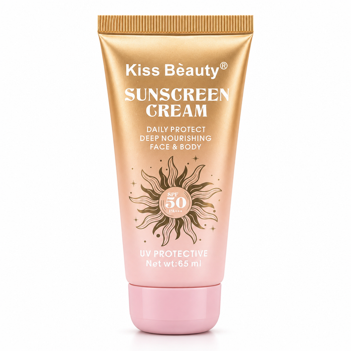 Kiss Beauty Sunscreen Cream SPF 50 PA+++ 65ml