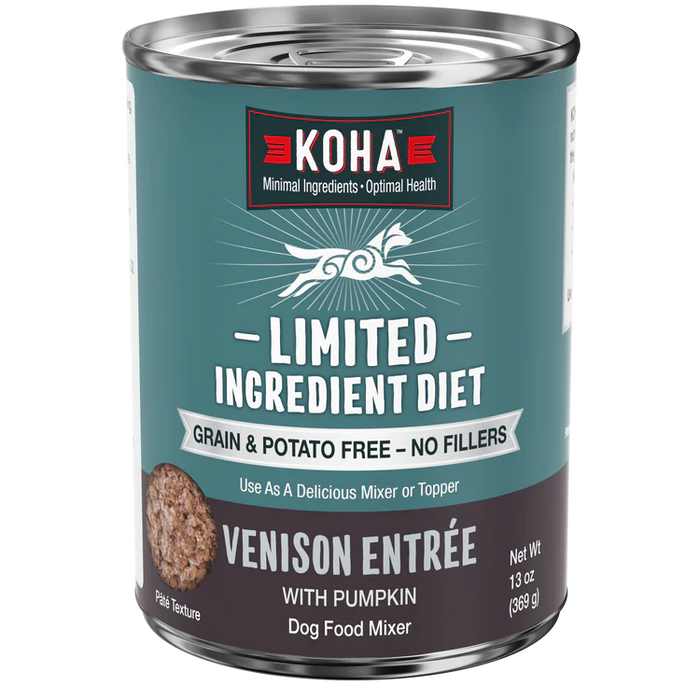 Koha Limited Ingredient Diet Venison Entrée for Dogs