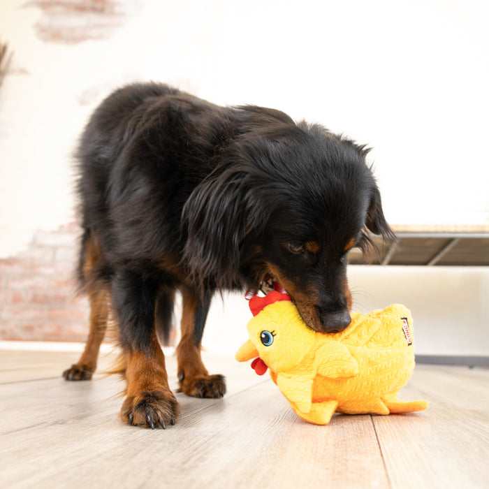 KONG Layerz Forage Hen Dog Toy