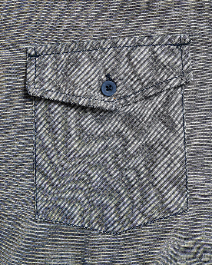 Kooth Brand Short Sleeve Workshirt Gray