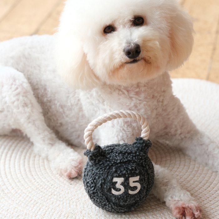 Lambwolf Collective - KETTLEBELL // ENRICHMENT DOG TOY // TUG + FETCH TOY