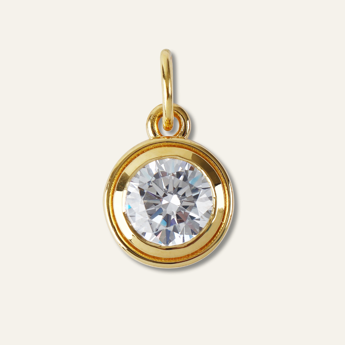 Large Bezel Charm