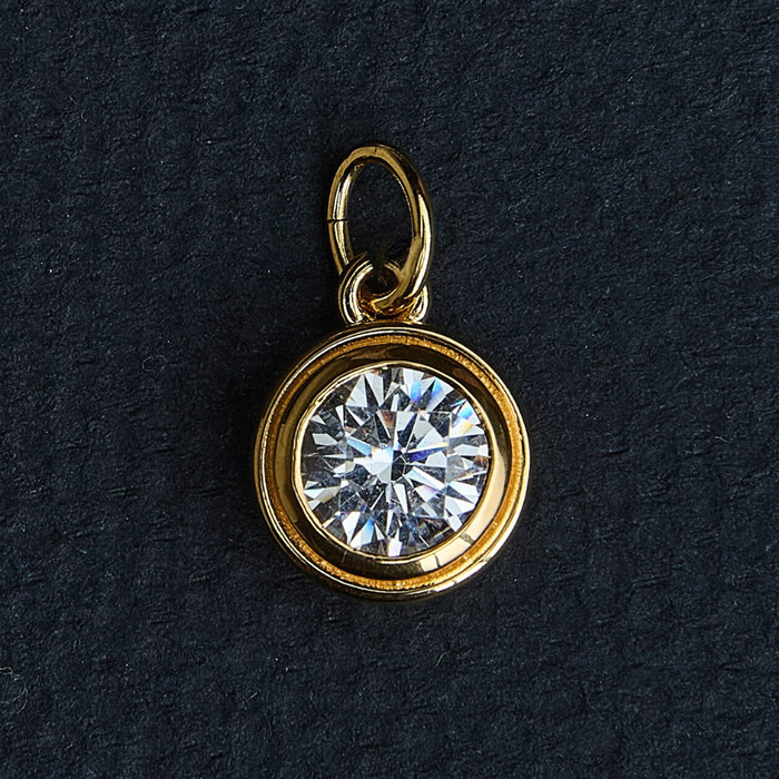 Large Bezel Charm