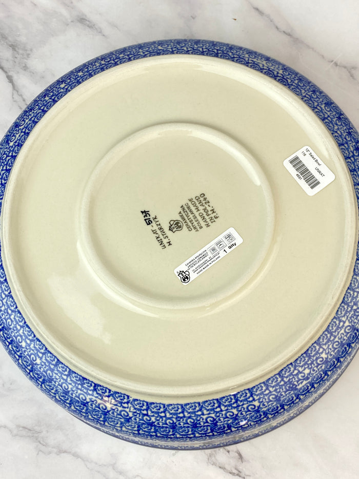 Large Unikat Serving Bowl - Shape 116 - Pattern U5137