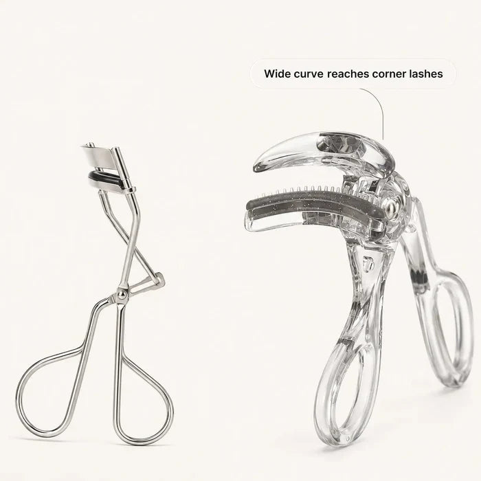 LashLift – Clear Eyelash Curler with Built-In Separating Comb