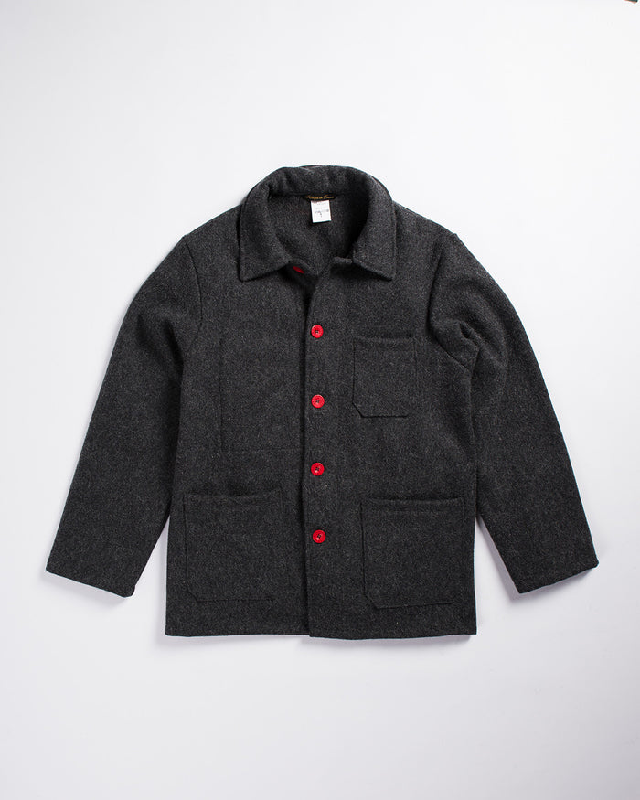 Le Laboureur Wool Work Jacket Grey