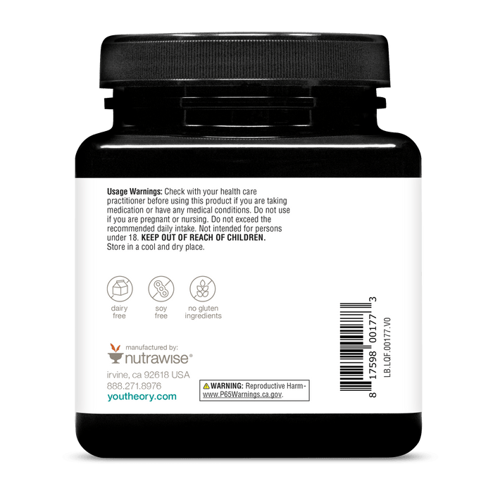 LQF.00177 Liposomal Quercetin+ Serving Information