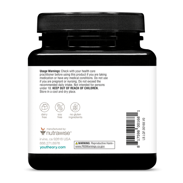 LQF.00168.BTL Liposomal Quercetin+ Product Image - Back