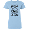 Live In Arizona But A Big Piece Of My Heart And Soul Lives In Oklahoma T- Shirt - T-shirt Teezalo