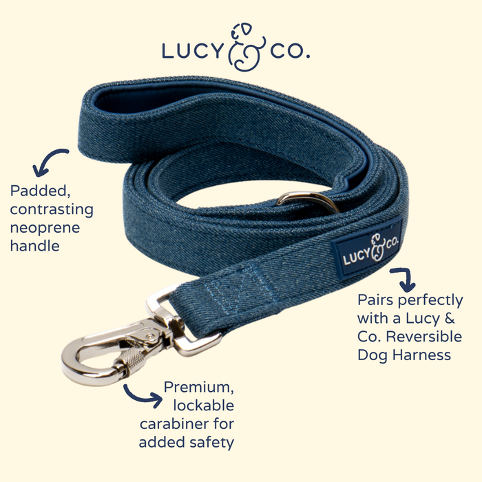 Lucy & Co. - Blue Jeans Leash