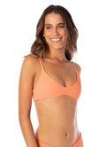 Maaji Liberties Bralette Top - Vibrant Apricot