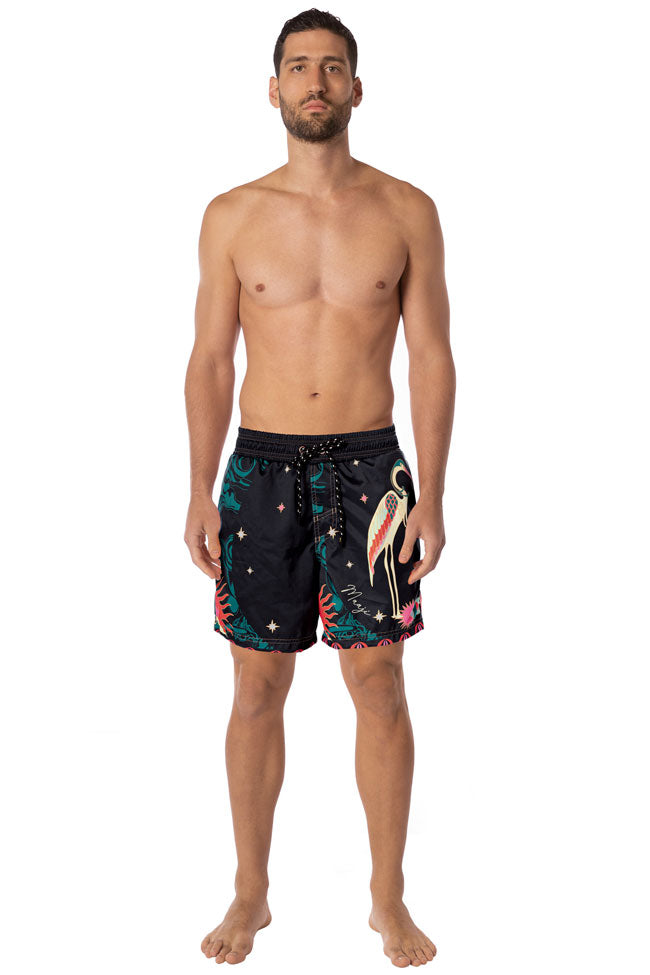 Maaji Mens Sailor Short - Flamingo Night
